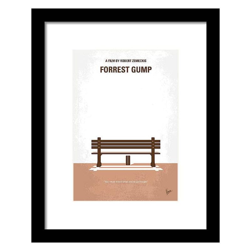 تابلو مدل مینیمال FORREST GUMP