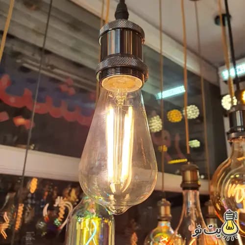 لامپ ادیسونی فیلامنتی 11 وات مدل ST64 شعاع