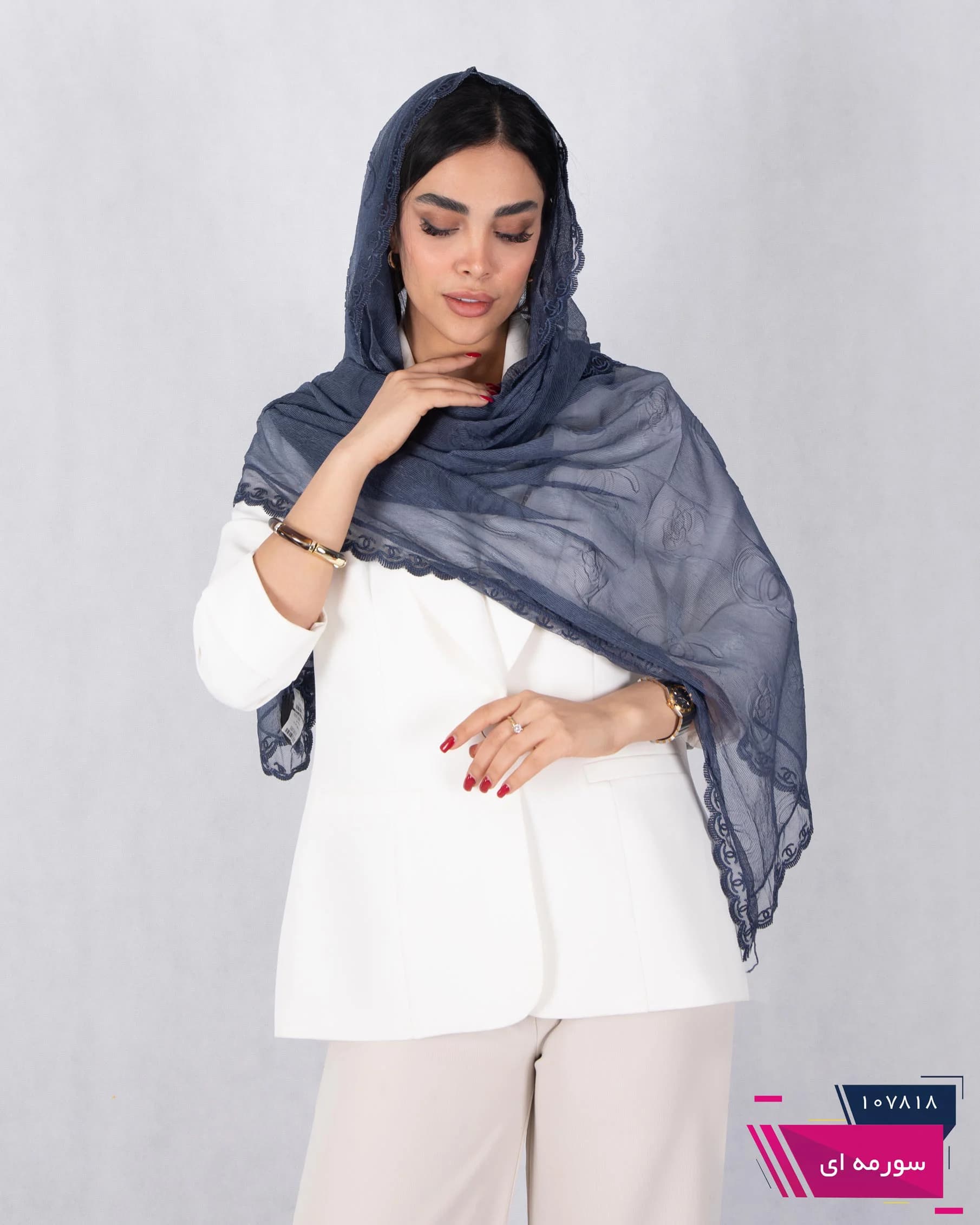 شال داغی CHANEL — تصویر ۷