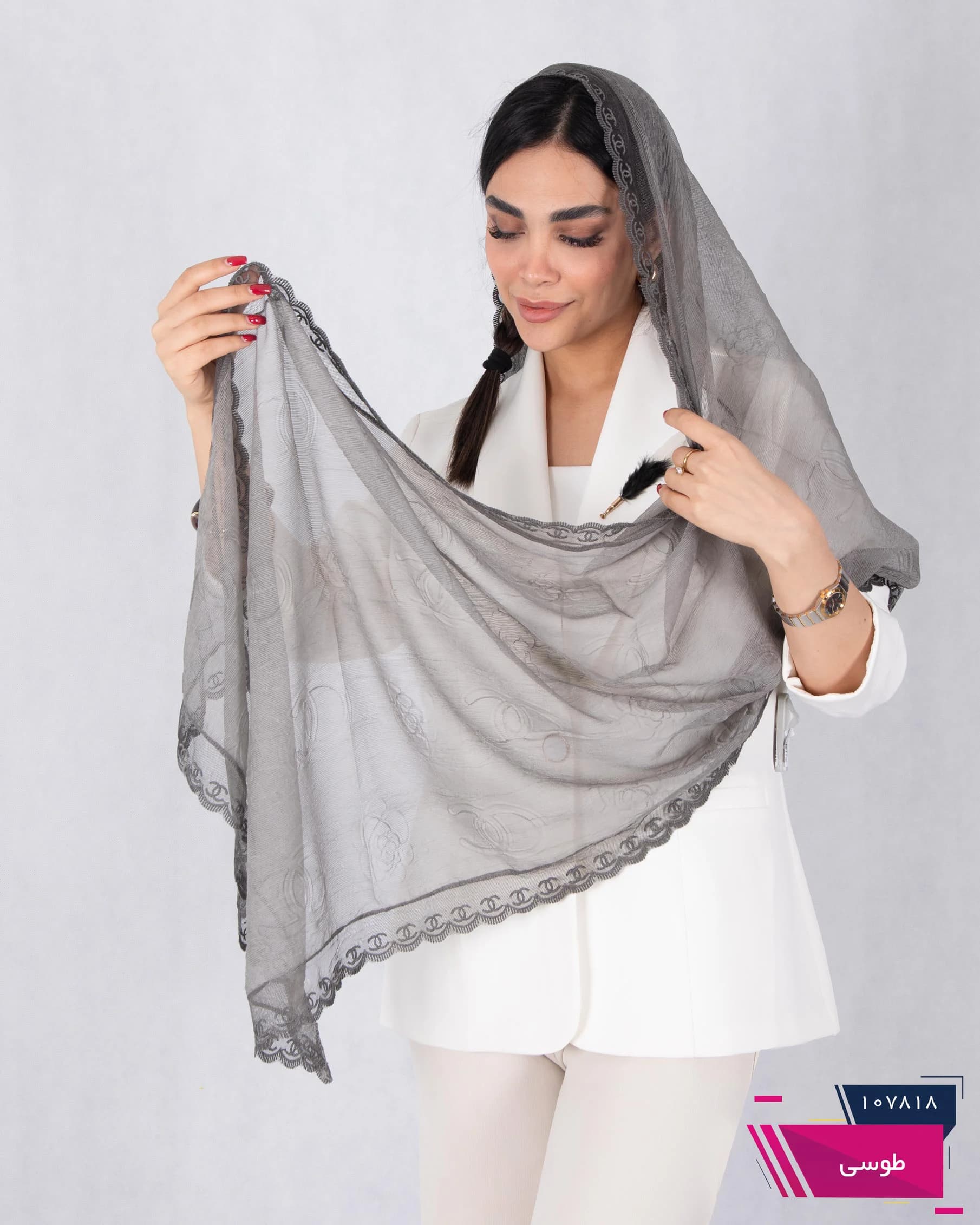 شال داغی CHANEL — تصویر ۶