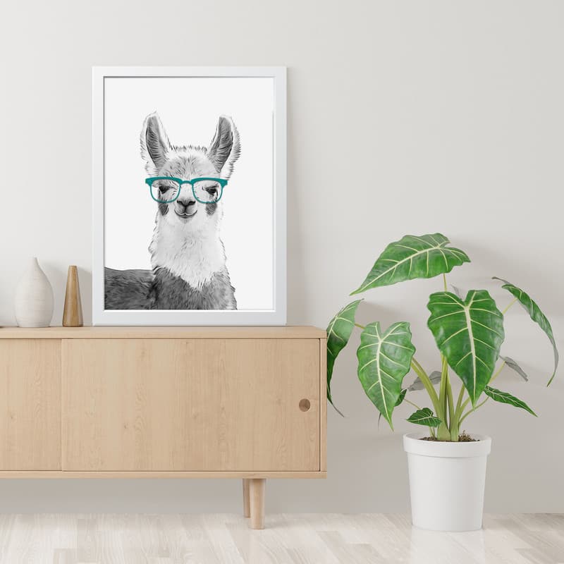 تابلو مدل لاما Llama کدm2586-w — تصویر ۵