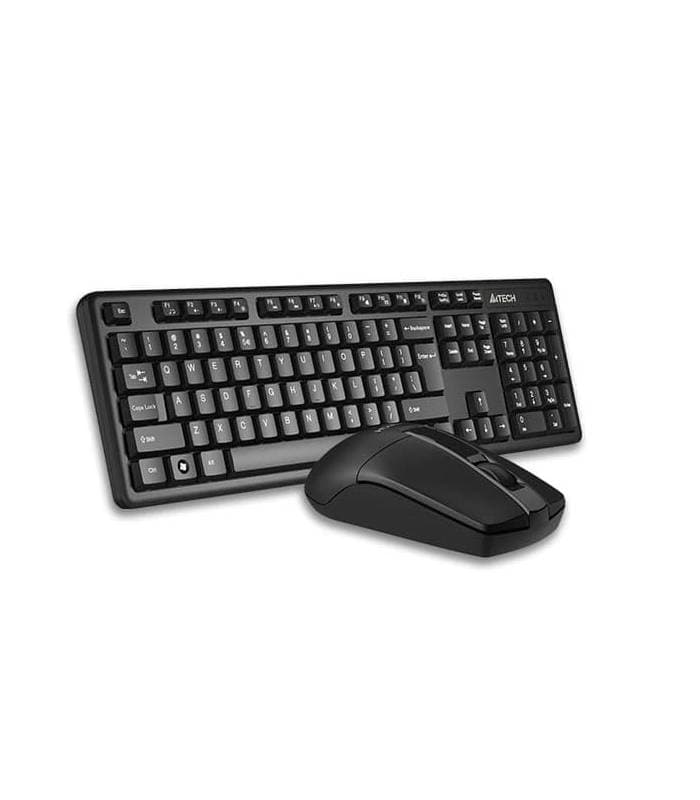 کیبورد و ماوس بیسیم ای فورتک Keyboard and Mouse A4tech 3330N (اصل,اورجینال)