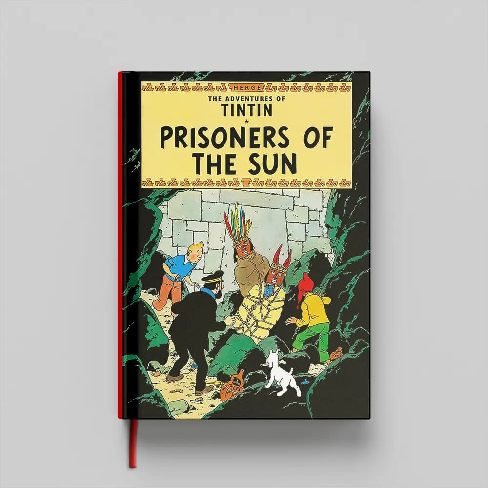 کتاب Tintin Prisoners of the Sun جلد سخت (HARDCOVER) — تصویر ۲