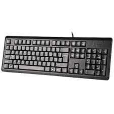 کیبورد با سیم ای فورتک مدل Keyboard A4TECH KR-92