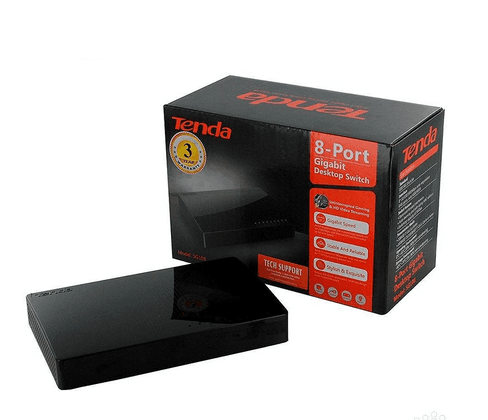 سوییچ 8 پورت Tenda مدل Desktop switch SG108 — تصویر ۴