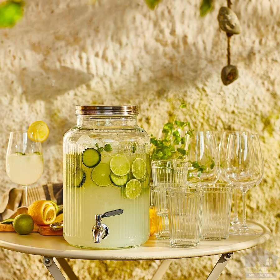 کلمن شیشه‌ای ایکیا مدل VARDAGEN
