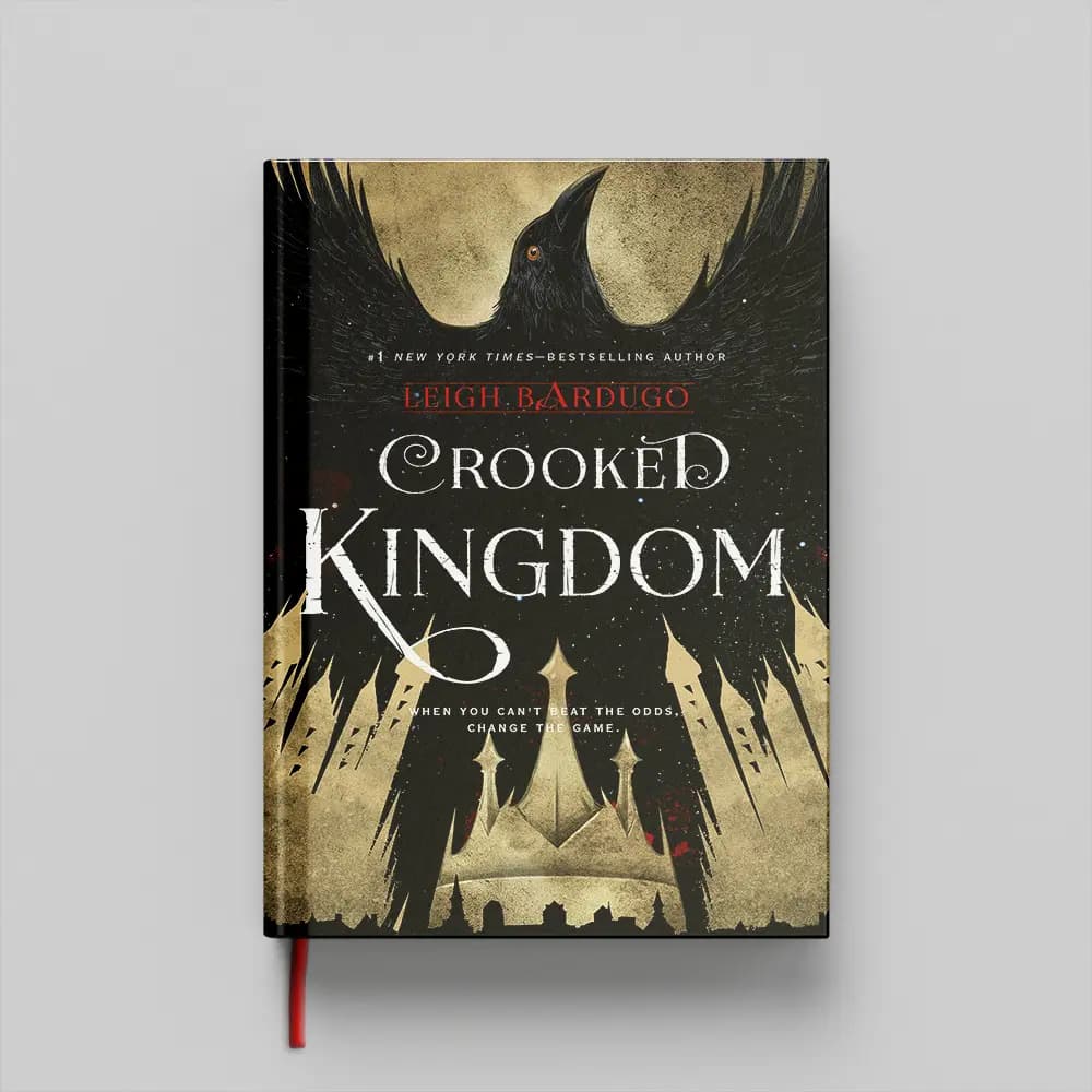کتاب Crooked Kingdom جلد سخت (HARDCOVER)