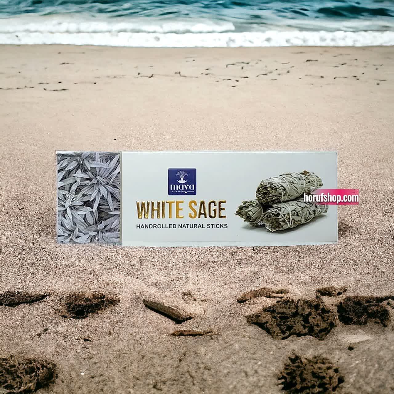 عود خوشبو کننده شاخه ای مدل وایت سیج ( مریم گلی ) White Sage