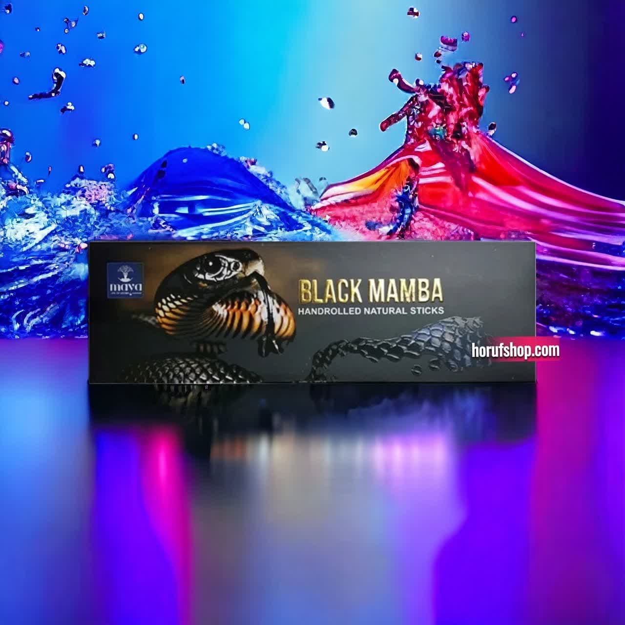 عود دست ساز مایا مدل بلک مامبا Black Mamba
