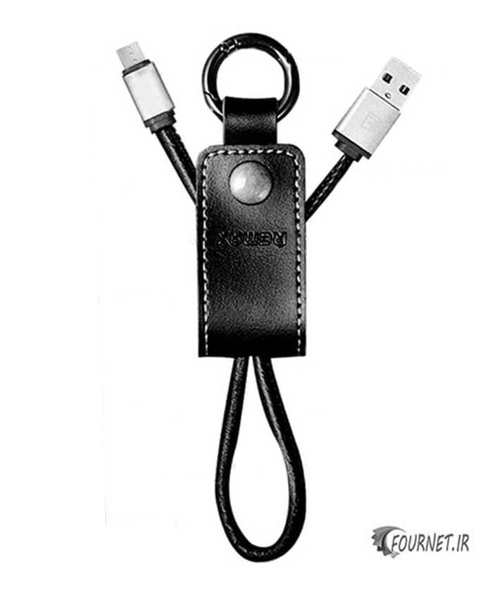 کابل شارژ کوتاه میکرو ریمکس RC-034 مخصوص پاوربانک — تصویر ۳