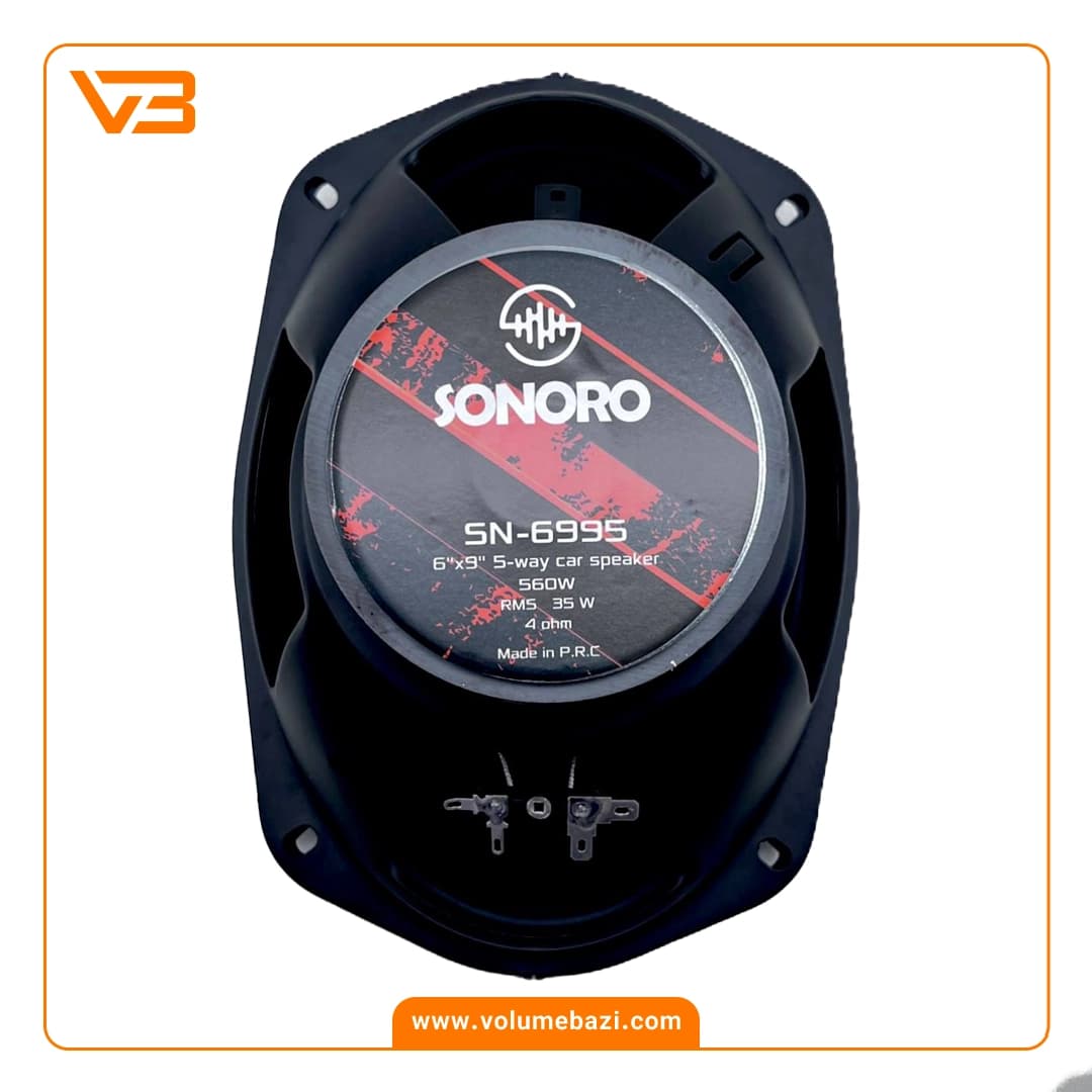 اسپیکر خودرو SONORO مدل SN-6995 – دو عددی — تصویر ۴