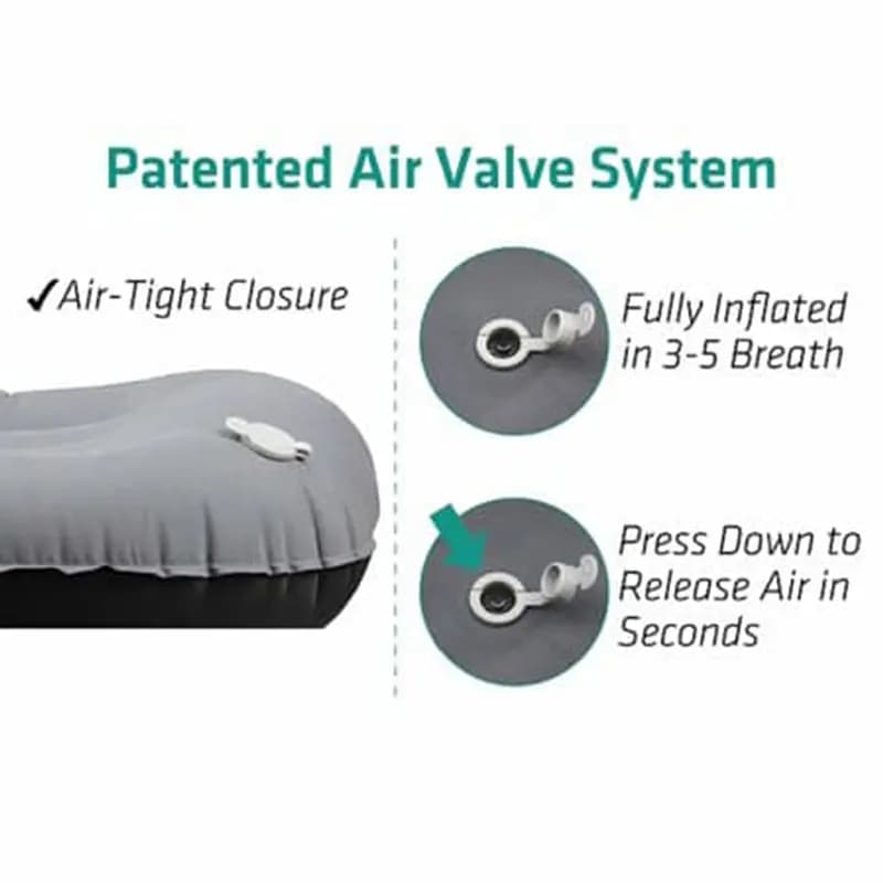 بالش بادی سفری چانوداگ Chanodug travel air pillow — تصویر ۵