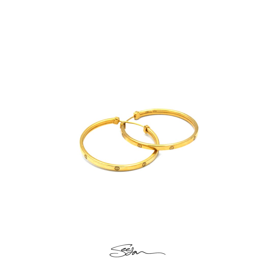 گوشواره طلا لاو کارتیه 165