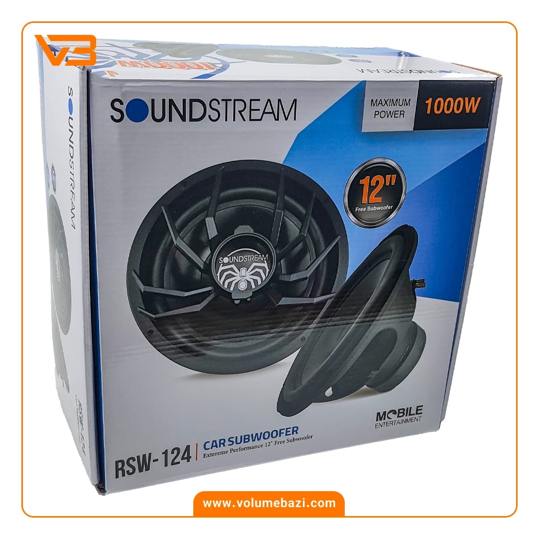 ساب ووفر 12 اینچ ساند استریم مدل RSW-124 — تصویر ۵
