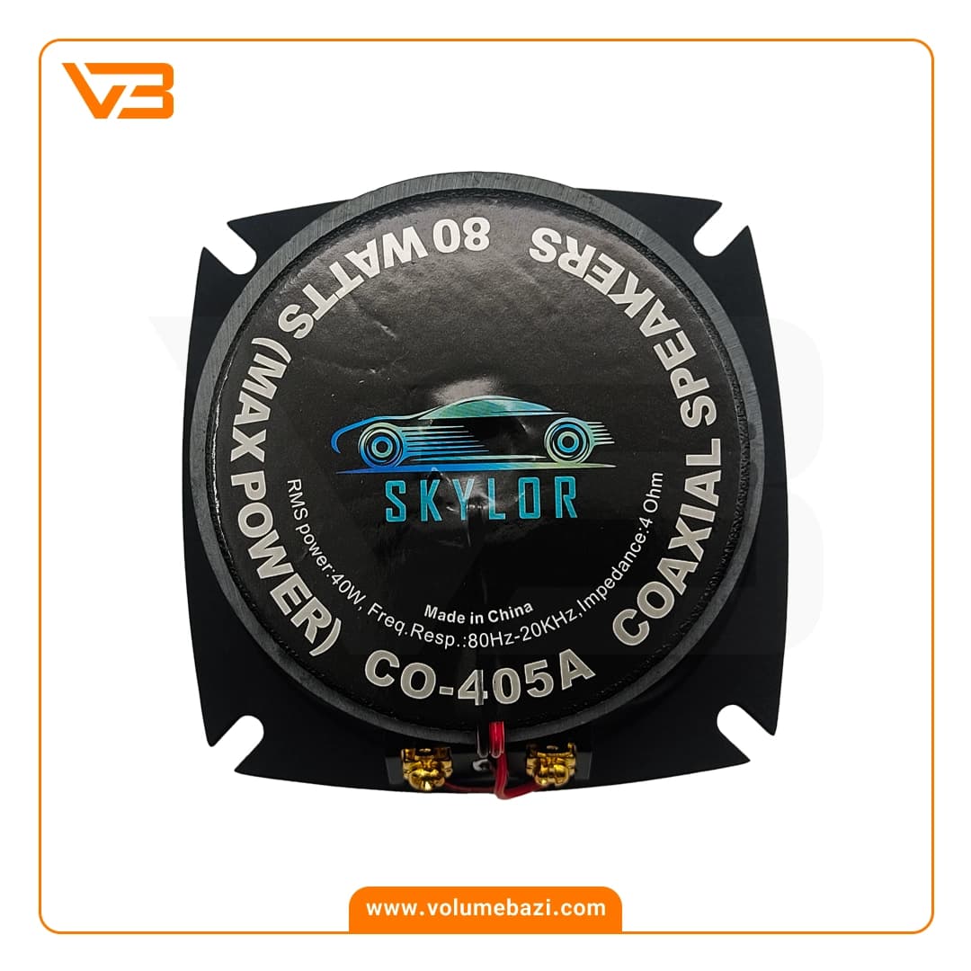 اسپیکر خودرو اسکایلر مدل CO-405A – دو عددی — تصویر ۲