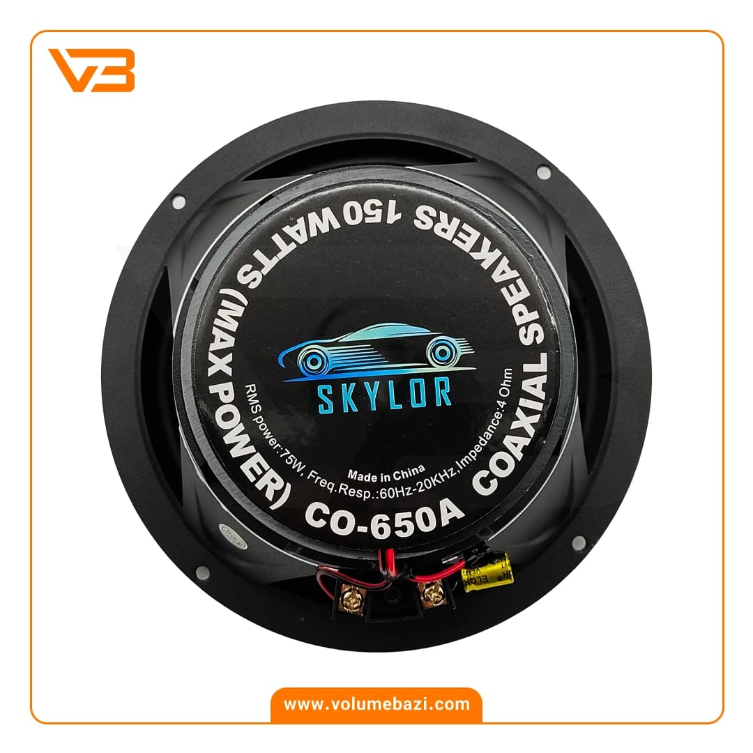 اسپیکر خودرو اسکایلر مدل CO-650A – دو عددی — تصویر ۳