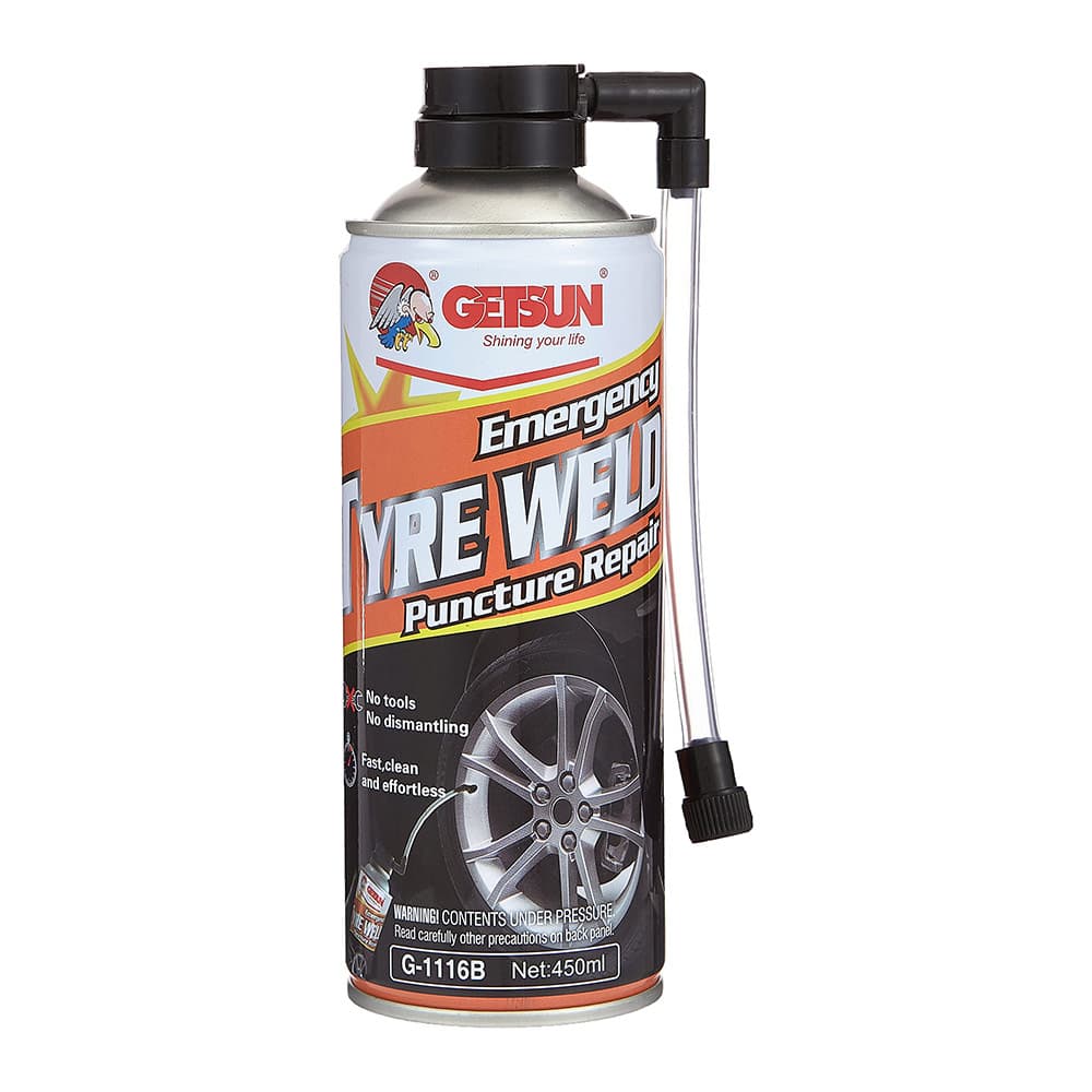 اسپری رفع پنچری لاستیک GETSUN مدل Emergency TYRE WELD G-1116B
