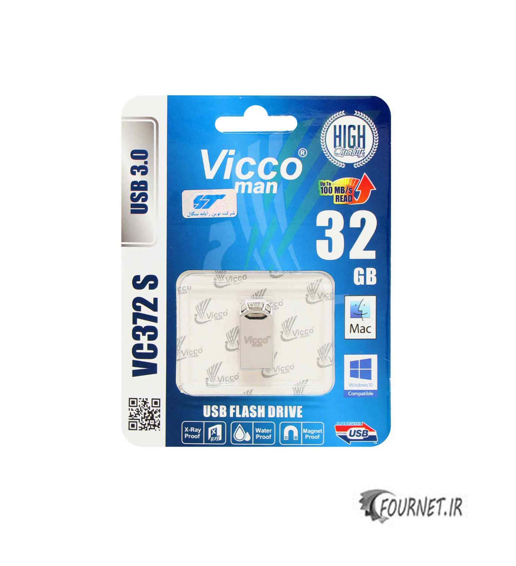 فلش مموری ویکومن مدل VC372S USB 3.0 ظرفیت 32 گیگابایت — تصویر ۲