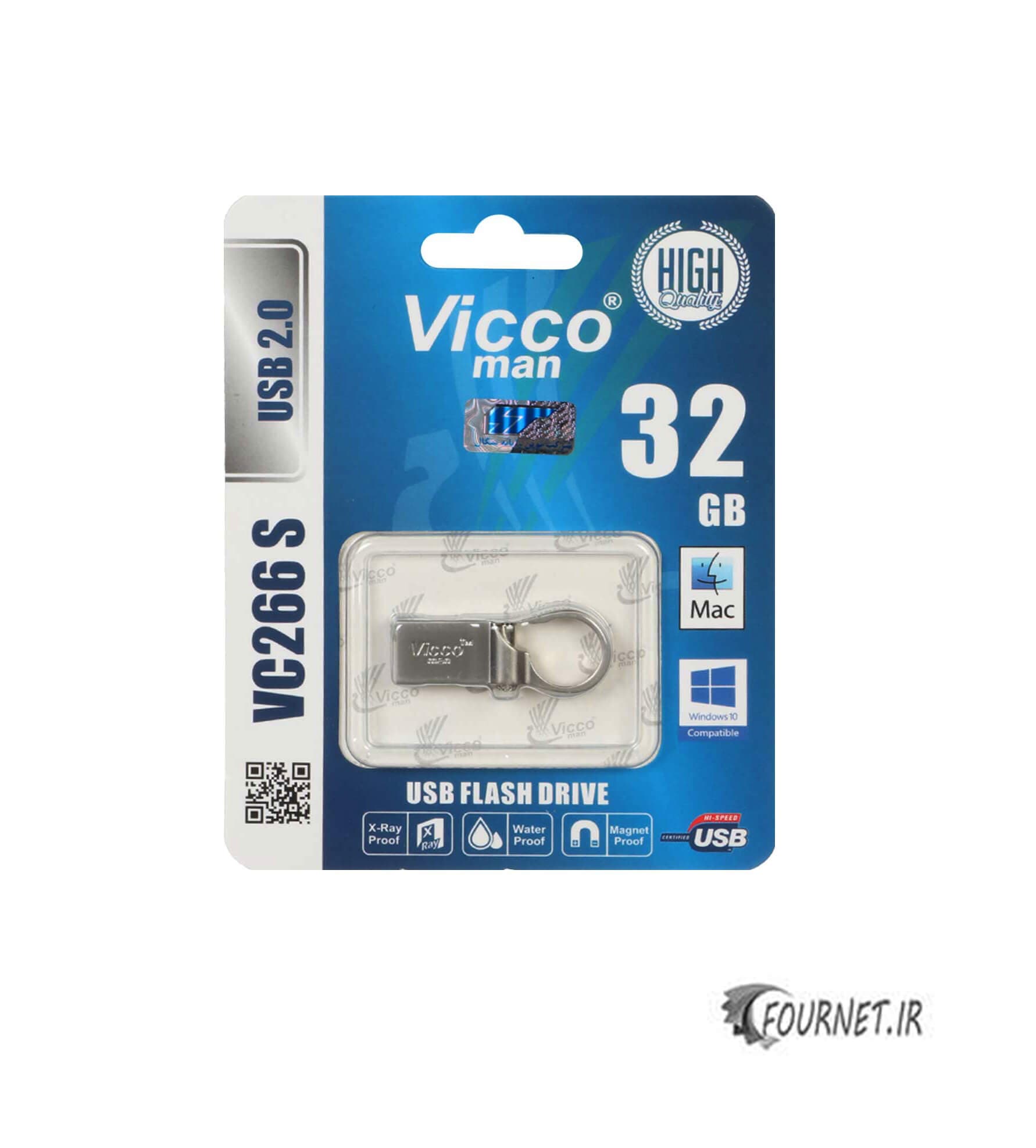 فلش مموری ویکومن مدل VC266S USB 2.0 ظرفیت 32 گیگابایت — تصویر ۲