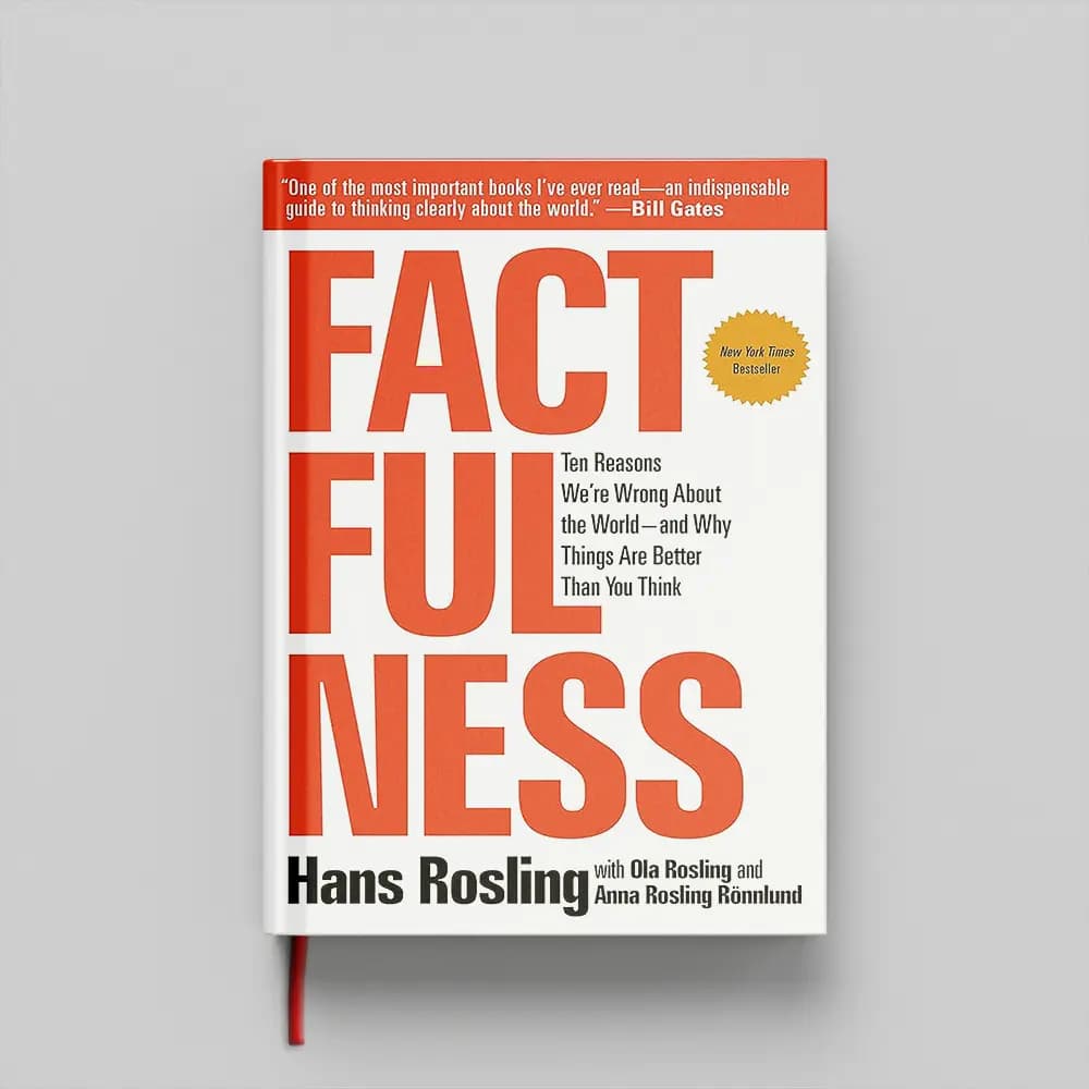 کتاب Factfulness جلد سخت (HARDCOVER) — تصویر ۲