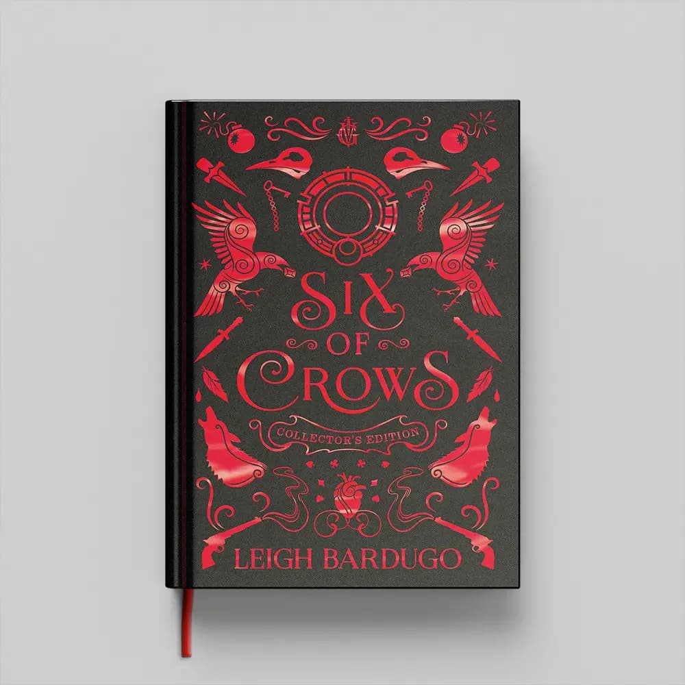 کتاب Six of Crows جلد سخت (HARDCOVER)
