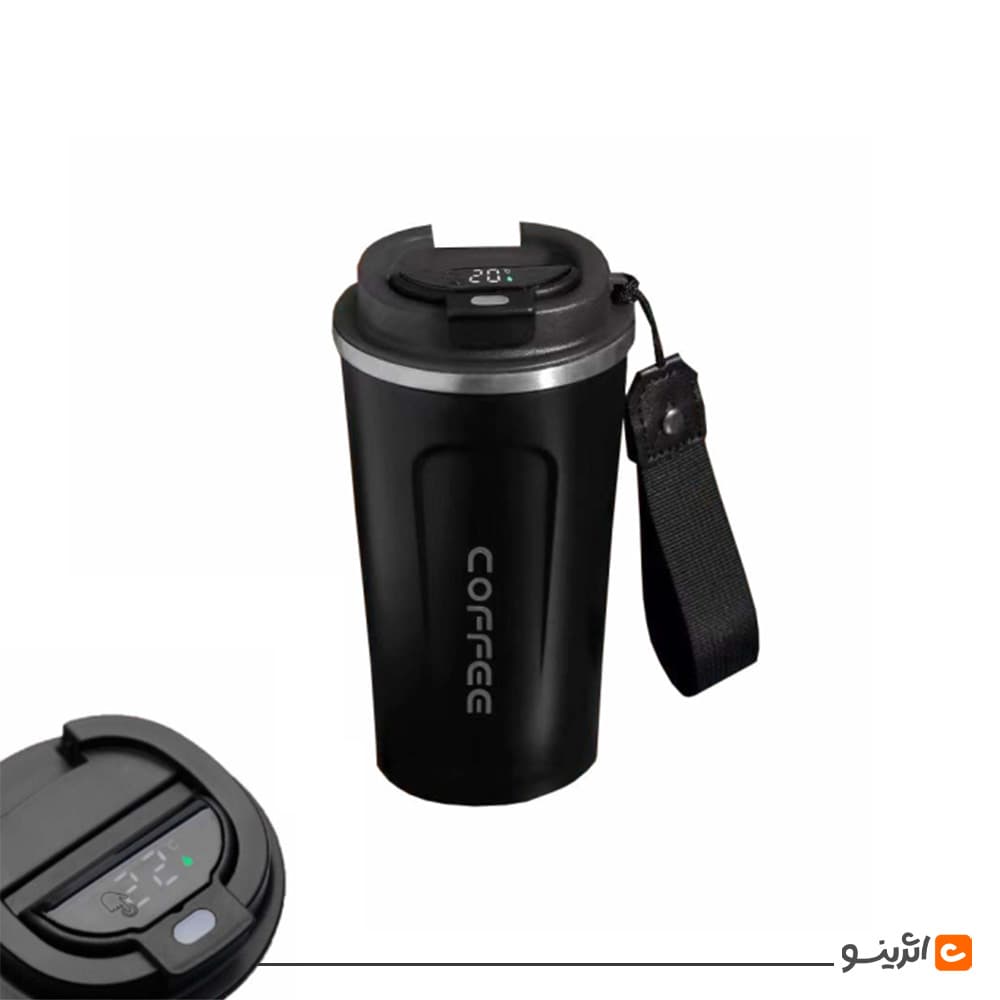 تراول ماگ تبلیغاتی COFFEE درجه دار
