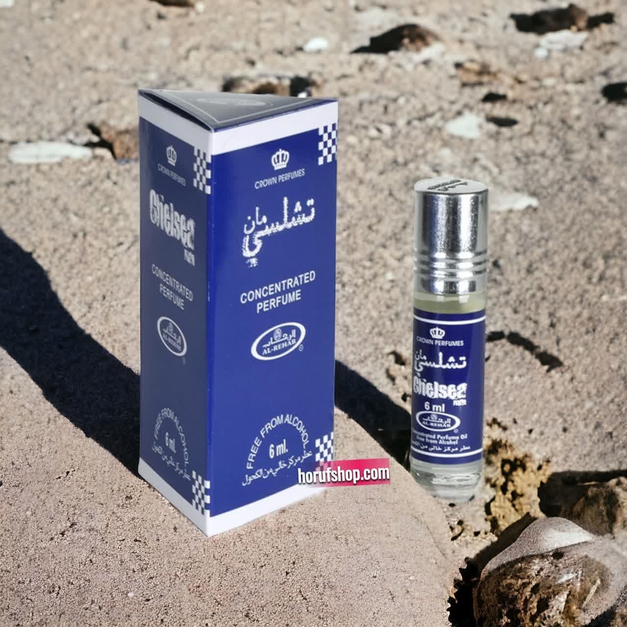 عطر تشلسی من chelsea man برند الرحاب ساخت کشور امارات6ml