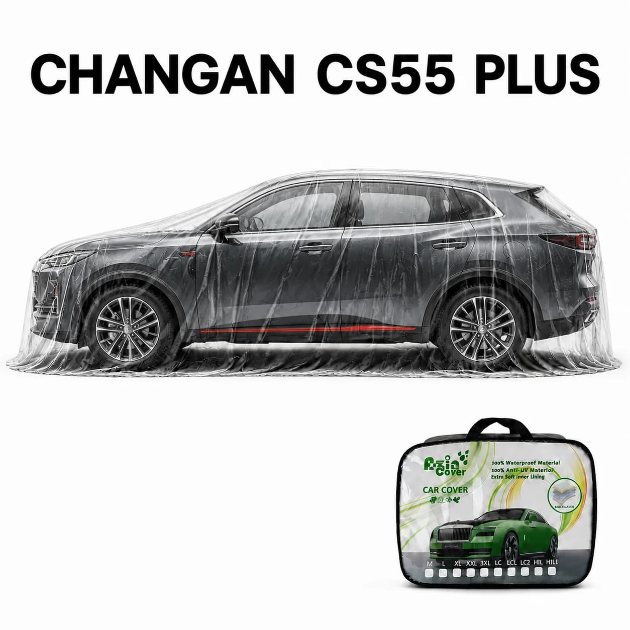 چادر 4 فصل چند لایه چانگان CS55 پلاس آذین روکش