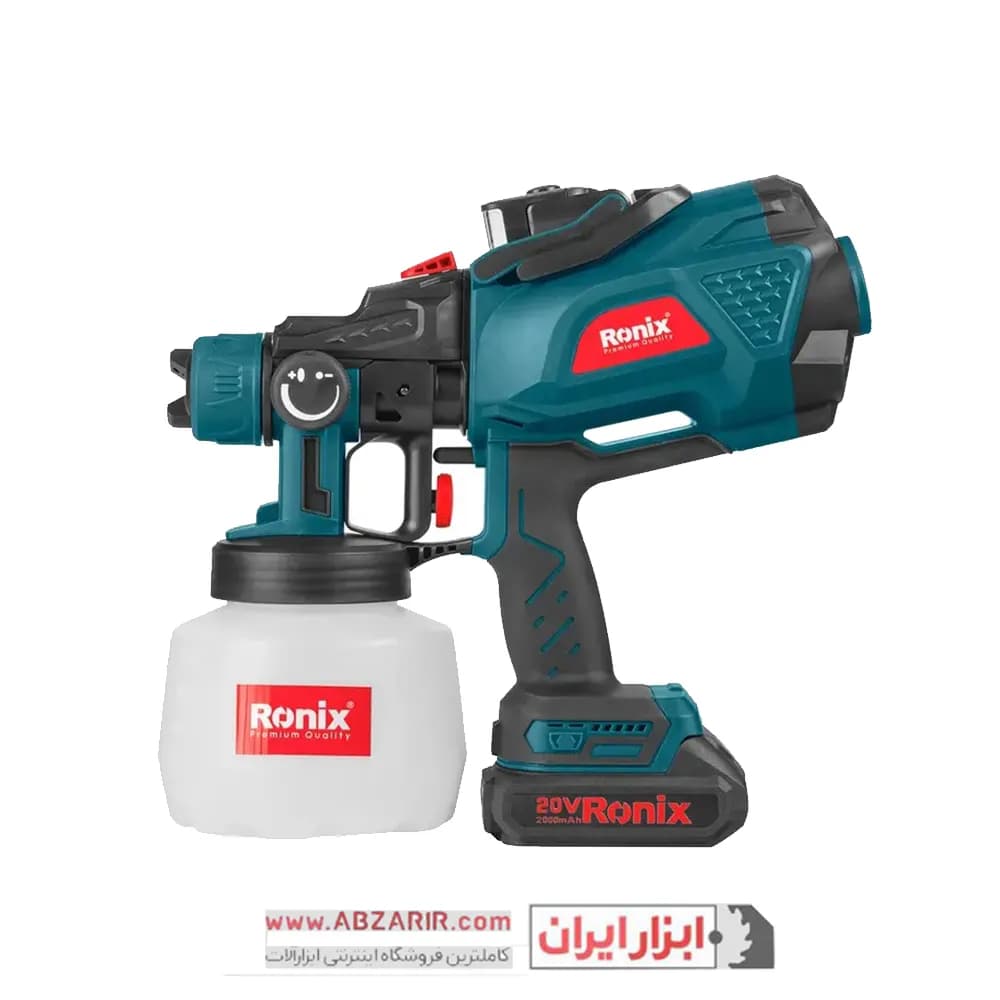 پیستوله رنگ پاش شارژی رونیکس مدل 8604 — تصویر ۲