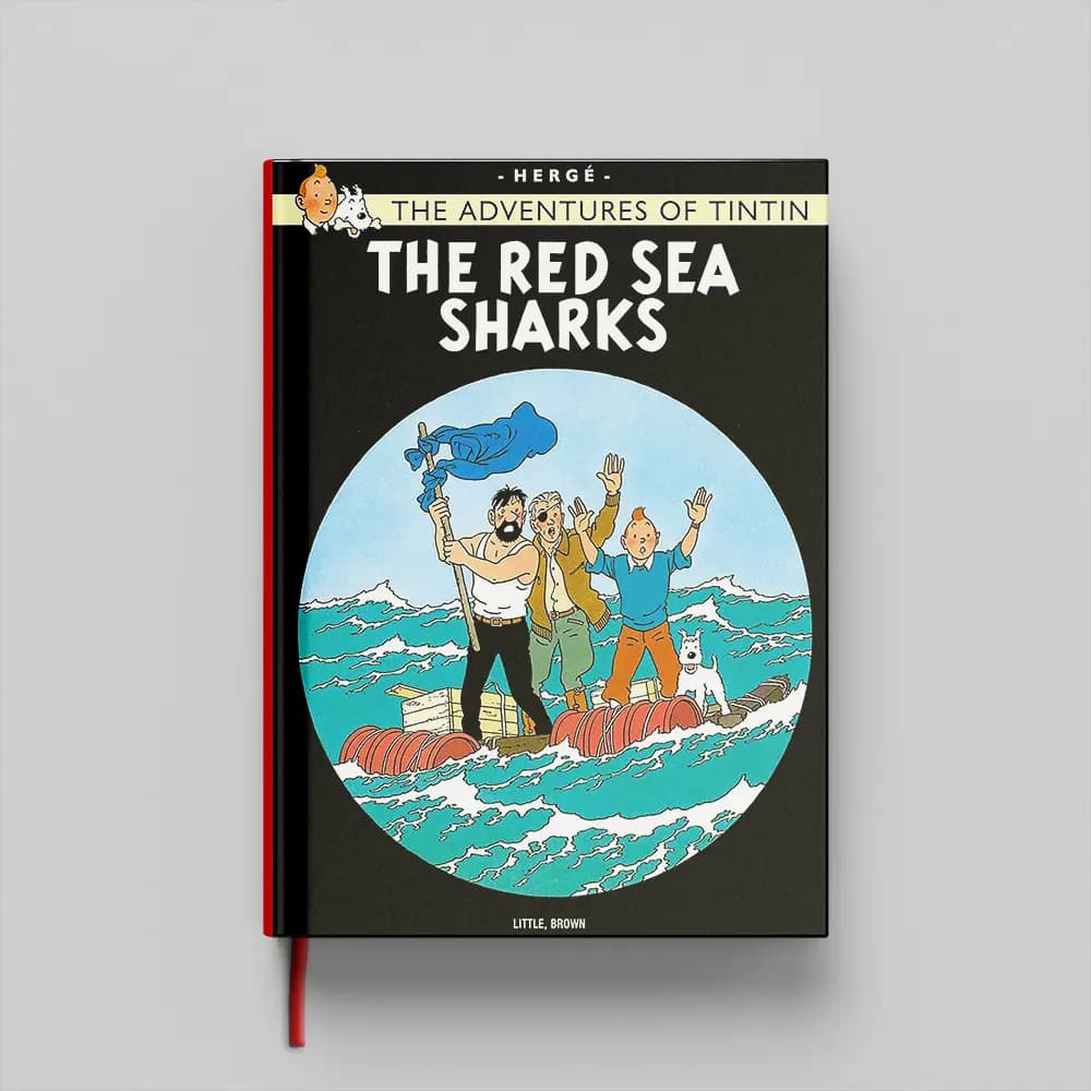 کتاب Tintin The Red Sea Sharks جلد سخت (HARDCOVER) — تصویر ۲