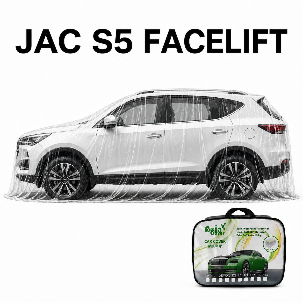 چادر 4 فصل چند لایه جک S5 فیس لیفت آذین روکش
