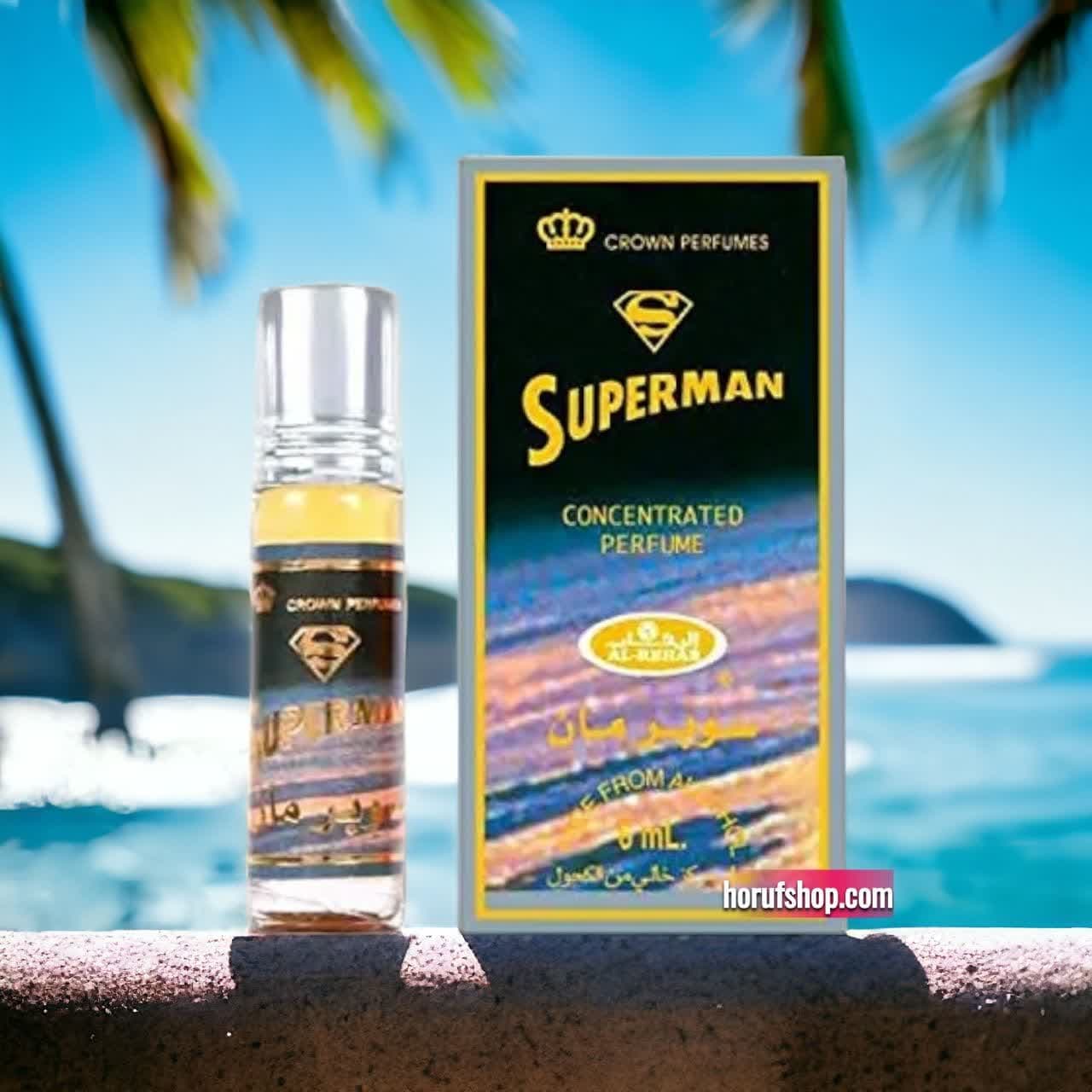 عطر سوپرمن برند الرحاب ساخت کشور امارات6ml — تصویر ۲