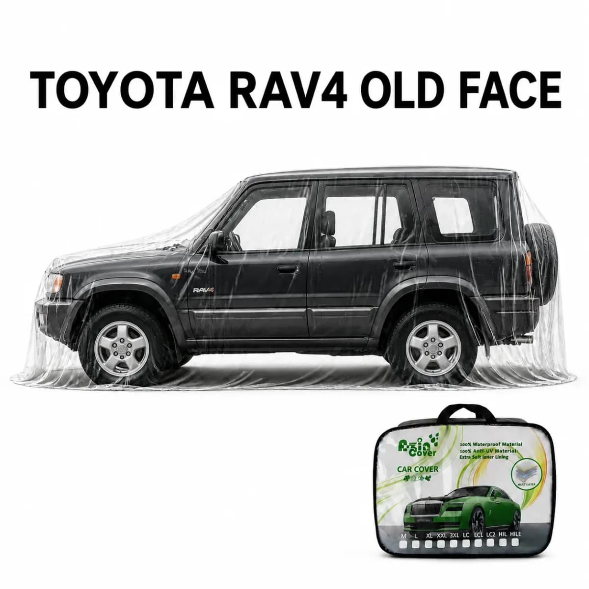 چادر 4 فصل چند لایه تویوتا RAV4 فیس قدیم آذین روکش — تصویر ۹