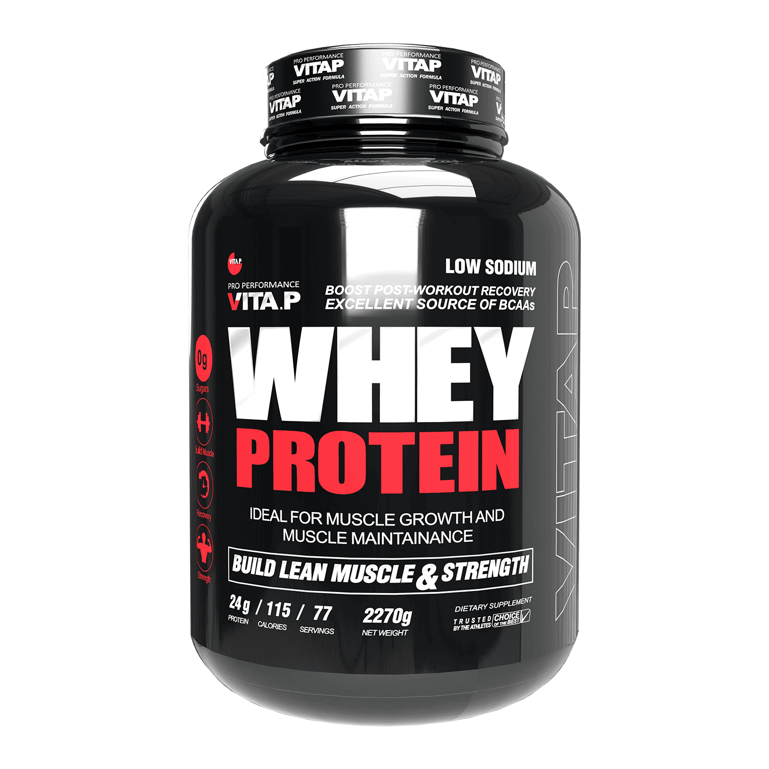 پروتئین وی 2.270 کیلو گرمی ویتاپی | PROTEIN WHEY 2.270 kg VITA.P
