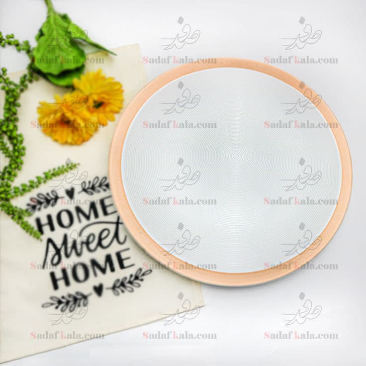 دیس گرد تخت فرم اس 33 پاستل زرین(6)
