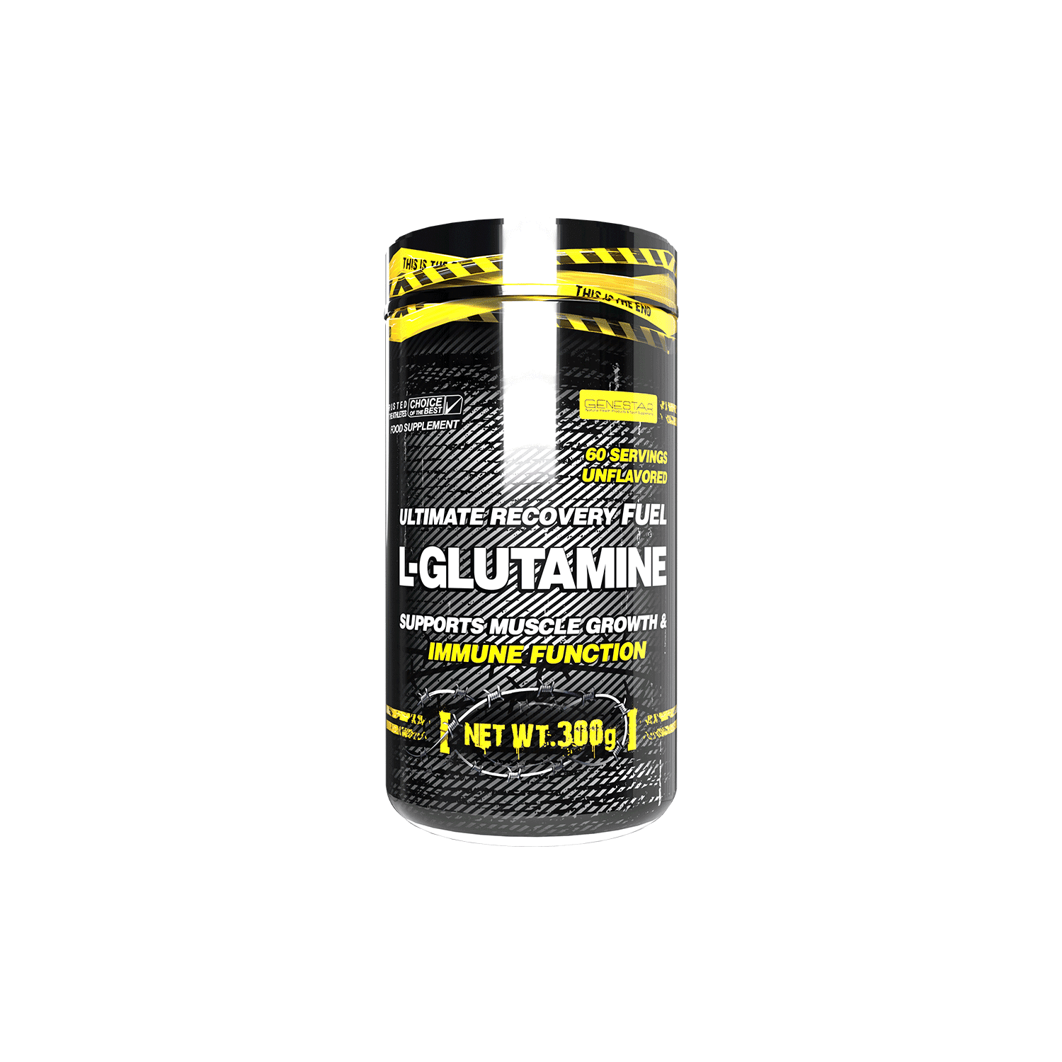 ال گلوتامین 300 گرمی ژن استار | L-GLUTAMINE 300 gr GENESTAR