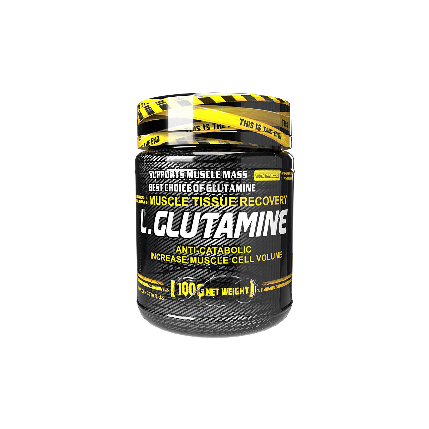 ال گلوتامین 100 گرمی ژن استار | L-GLUTAMINE 100 gr GENESTAR