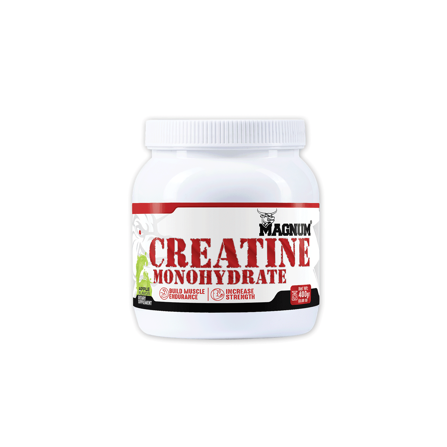 کراتین مونوهیدرات طعم دار 400 گرمی مگنوم | CREATINE MONOHYDRATE 400gr MAGNUM