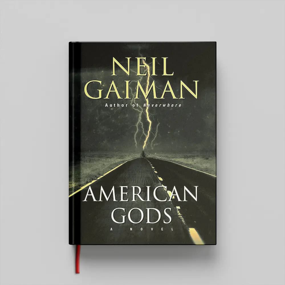 کتاب American Gods جلد سخت (HARDCOVER)