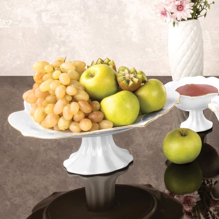شیرینی خوری رز پایه دار لمون(8)/201