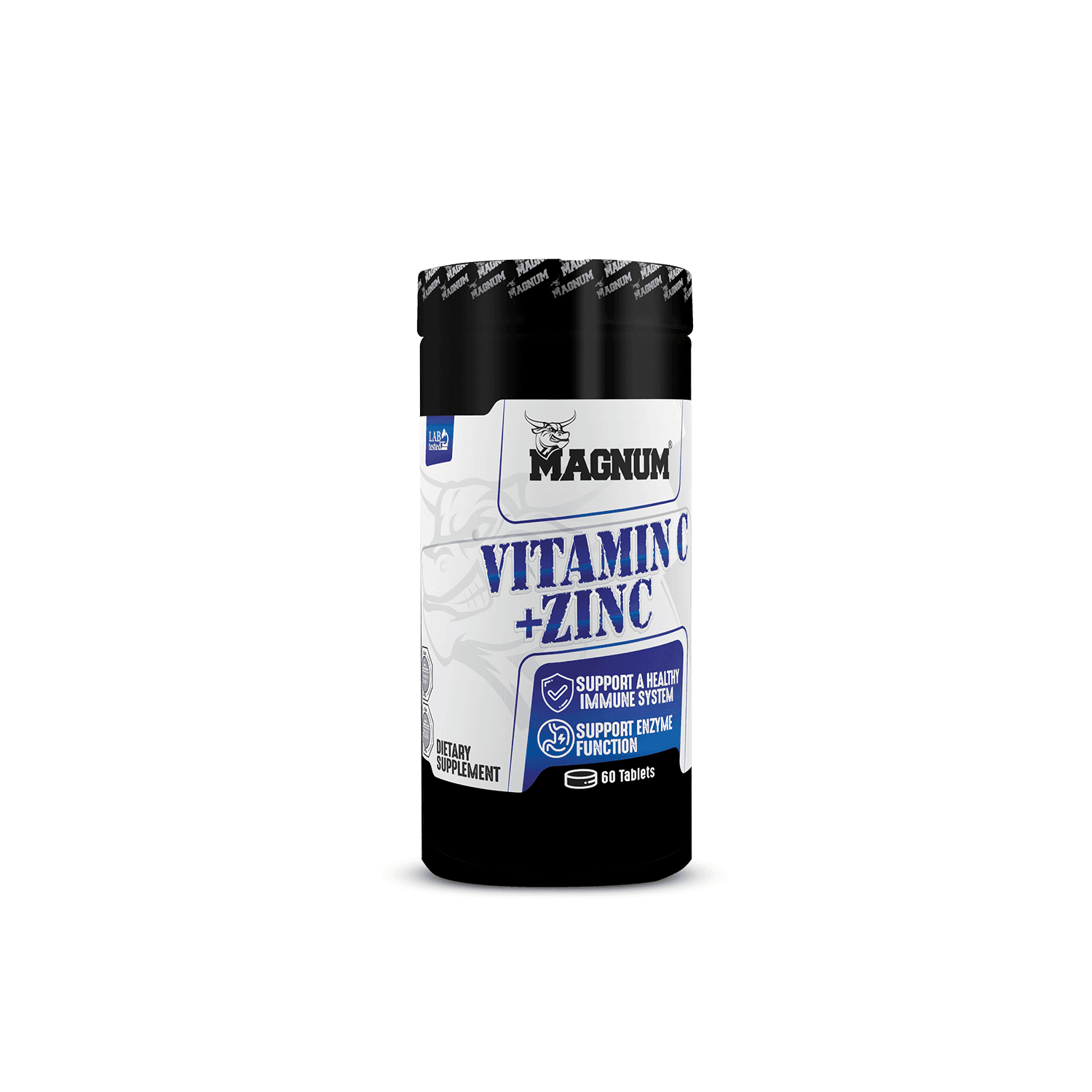 ویتامین سی و زینک 60 عددی مگنوم | VITAMIN C + ZINC 60 Tabs MAGNUM