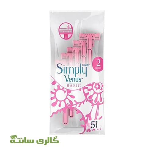 ژیلت سیمپلی 5 عددی ونوس Simply Venus Gillette