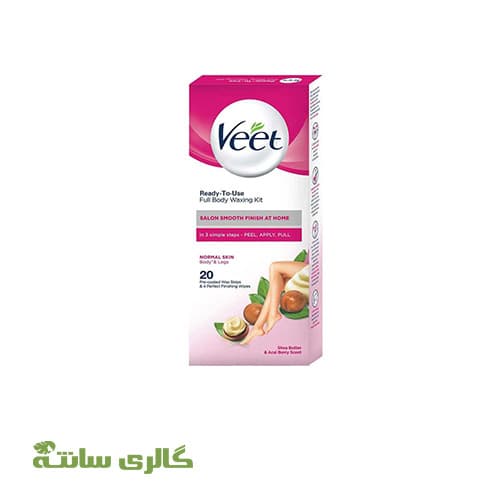 نوار موبر 20 عددی ویت Veet مخصوص پوست های نرمال