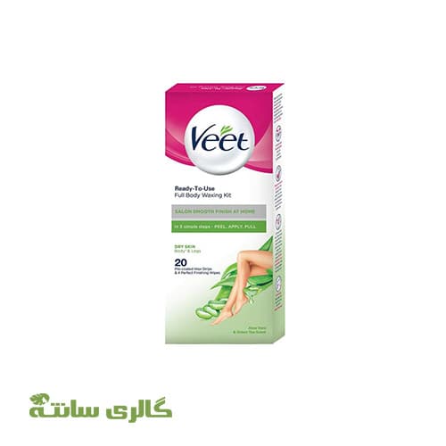 نوار موبر 20 عددی ویت Veet مخصوص پوست های خشک
