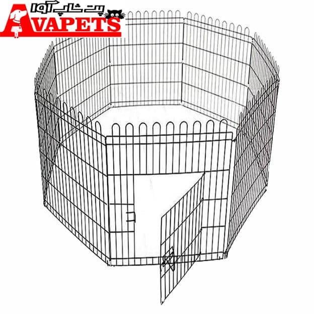 پارک سگ مدل هشت ضلعی ارتفاع 60 سانتی متر