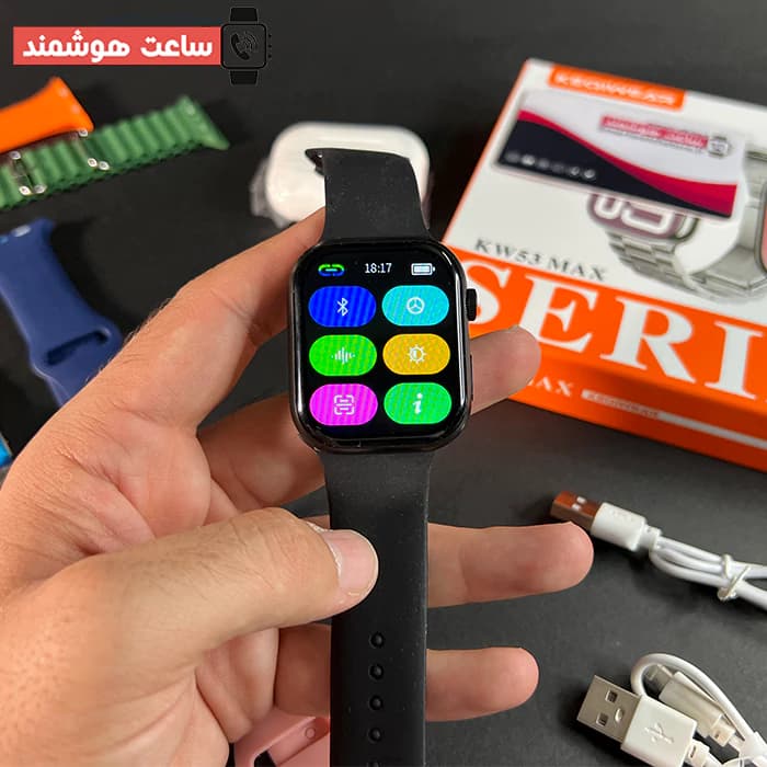 ساعت هوشمند اسمارت KW53 Max — تصویر ۵