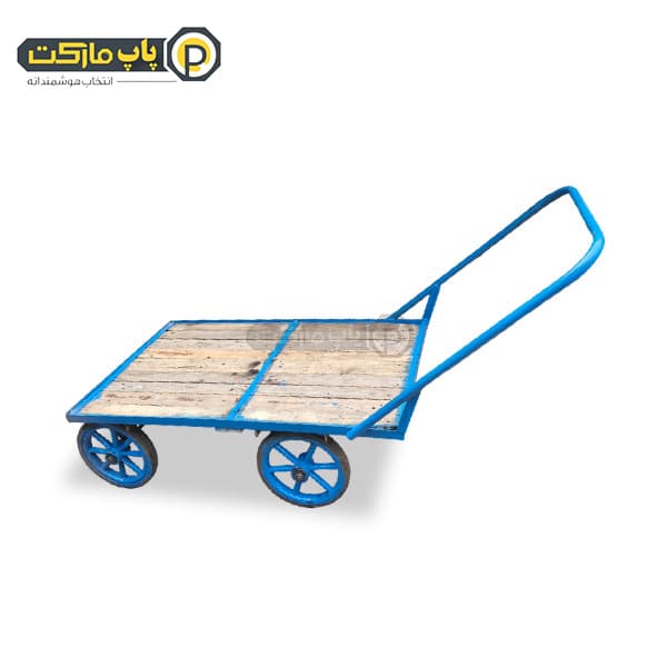 گاری سنتی چرخ پرسی تحمل بار 400 کیلو