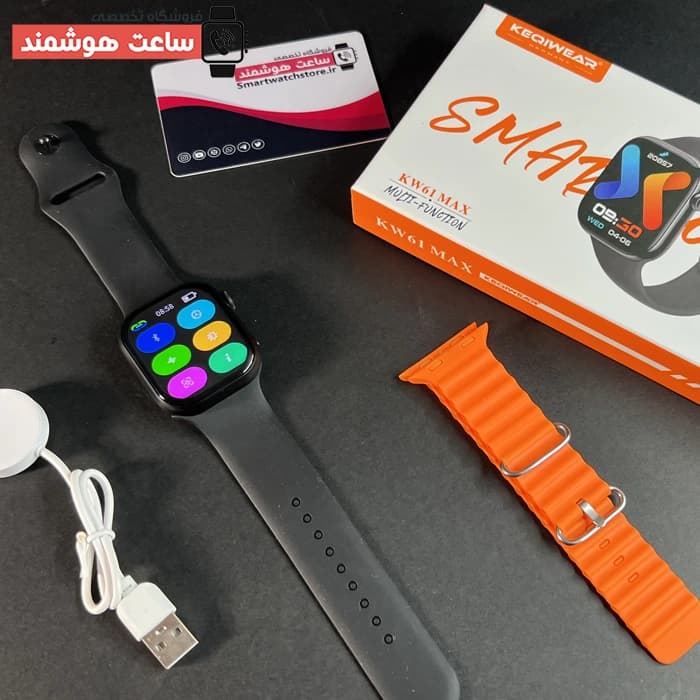 ساعت هوشمند اسمارت KW61 Max — تصویر ۳