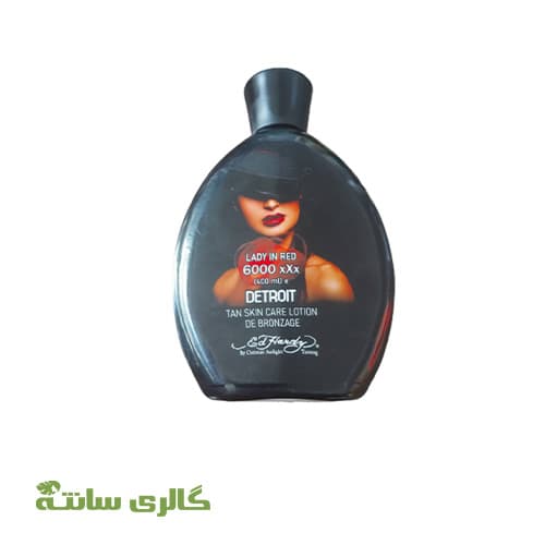لوسیون سولاریوم lady in red برند ED HARDY اد هاردی حجم 400 میل