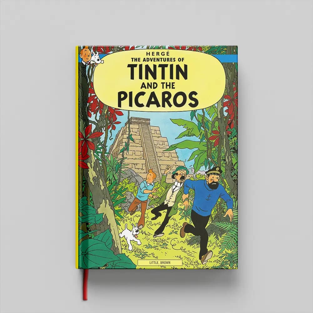 کتاب Tintin And The Picaros جلد سخت (HARDCOVER) — تصویر ۲